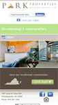 Mobile Screenshot of goparkresidential.com
